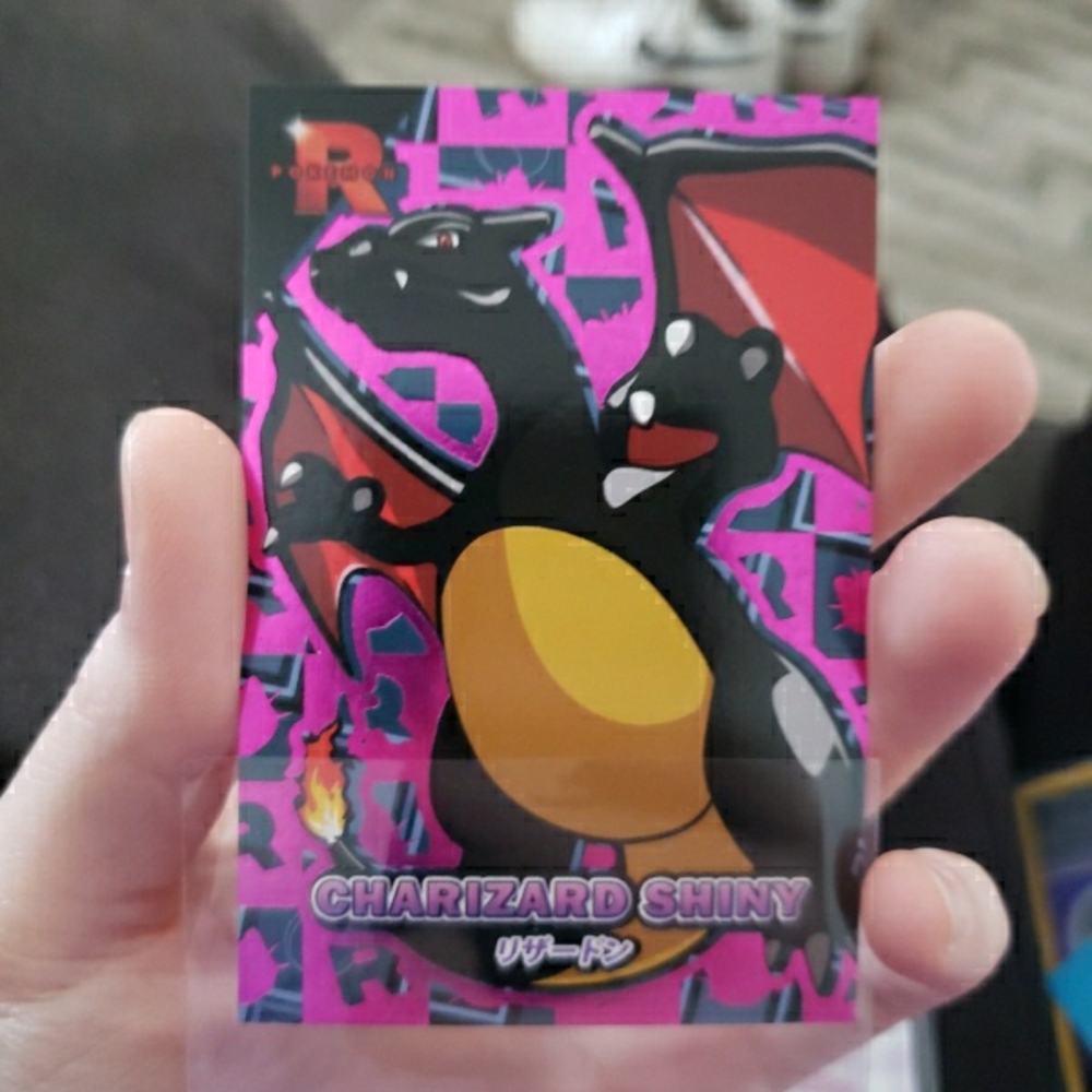 Charizard Shiny Holographic Card